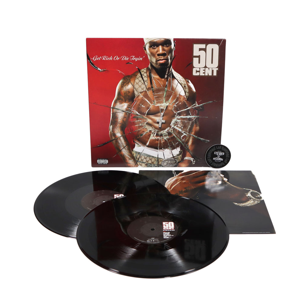 LIMITED CERTIFIED AUTOGRAPHED Get Rich or Die Tryin' VINYL LP – G