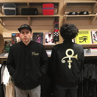 Prince: Symbol Varsity Jacket - Black