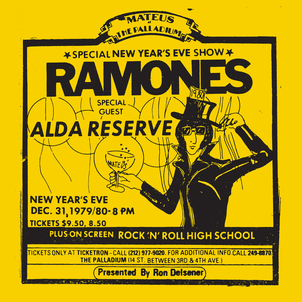 Ramones: Live at The Palladium, New York, NY (12/31/79) Vinyl 2LP (Record Store Day)
