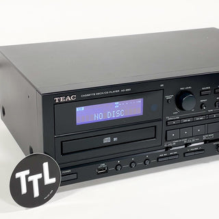 Teac: AD-850 Cassette Player / CD Player / USB Recorder (AD850SEB)Teac: AD-850 Cassette Player / CD Player / USB Recorder (AD850SEB)