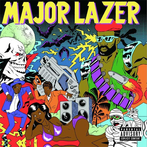 Major Lazer: Guns Don't Kill People... Lazers Do (with FREE MP3 Download) 2LP