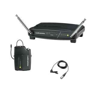 Audio-Technica Pro: ATW-901a/L (ATW-R900a receiver, ATW-T901a body-pack transmitter w/ lavalier microphone) (Open Box Special)