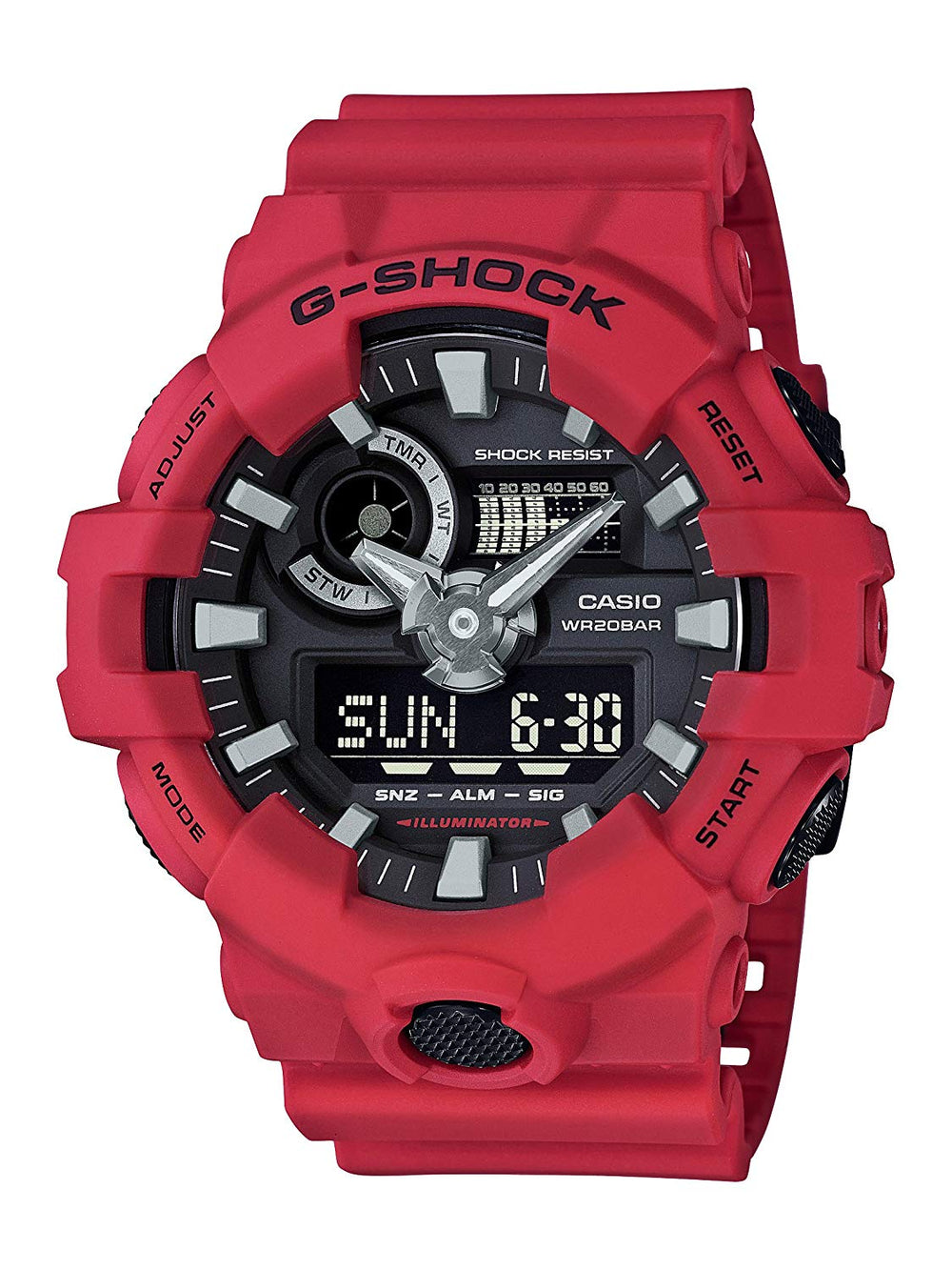 G-Shock: GA-700-4ACR Watch - Red
