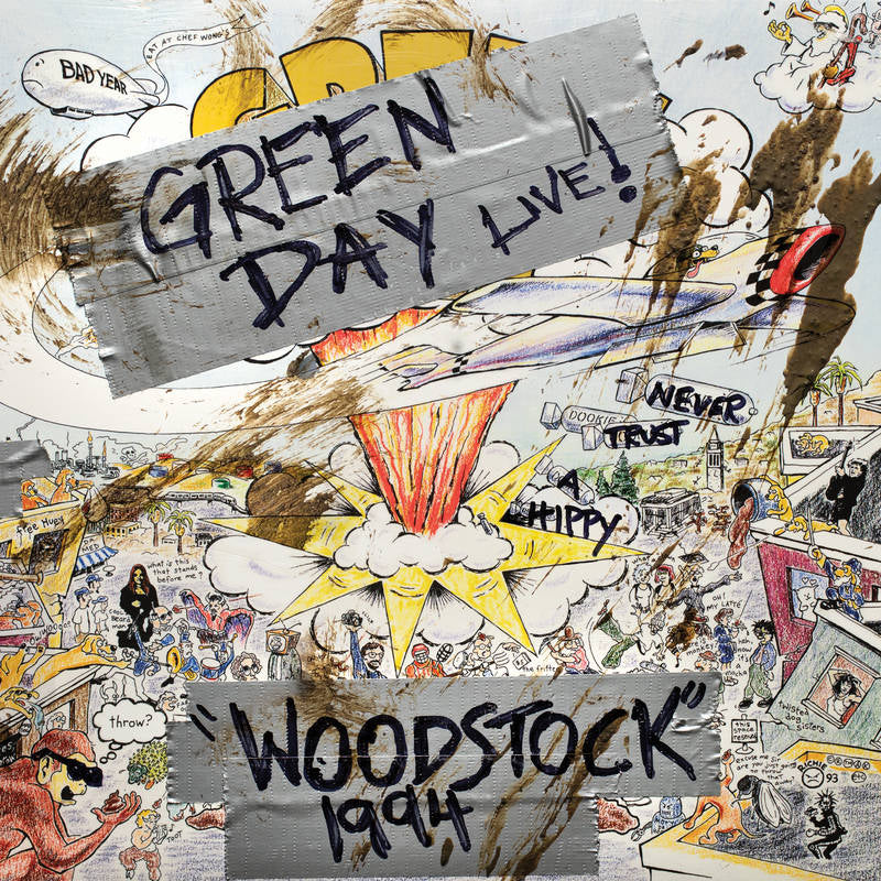 Green Day: Woodstock 1994 Vinyl LP (Record Store Day)