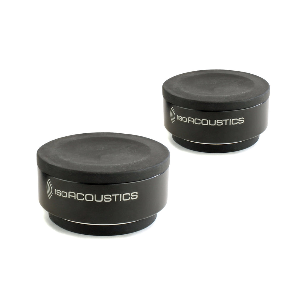 IsoAcoustics: Iso-Puck Isolation Puck for Studio Monitors + Amps (2 Pack)