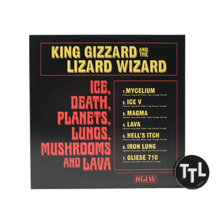 King Gizzard And The Lizard Wizard: Ice, Death, Planets, Lungs, Mushrooms And Lava (180g) Vinyl 2LPKing Gizzard And The Lizard Wizard: Ice, Death, Planets, Lungs, Mushrooms And Lava (180g) Vinyl 2LP
