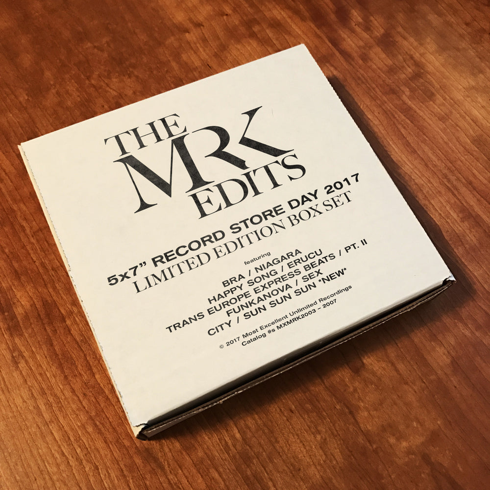 Mr. K: Edits By Mr. K Vinyl 5x7" Box Set (Record Store Day)