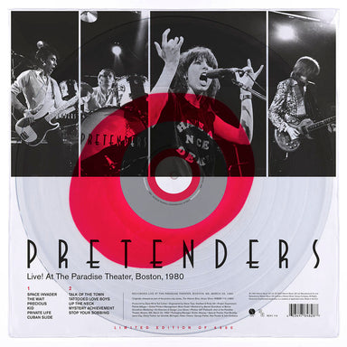 Pretenders: Live Paradise Boston (Colored Vinyl) Vinyl LP (Record Store Day) - Limit 2 Per Customer