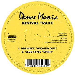 Strut Records: Dance Mania: Revival Traxx Vinyl 12" (Record Store Day 2014)