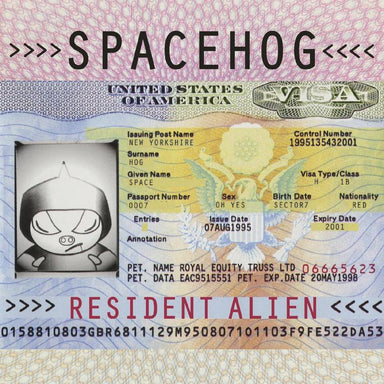 Spacehog: Resident Alien (Colored Vinyl) Vinyl 2LP (Record Store Day) - Limit 2 Per Customer