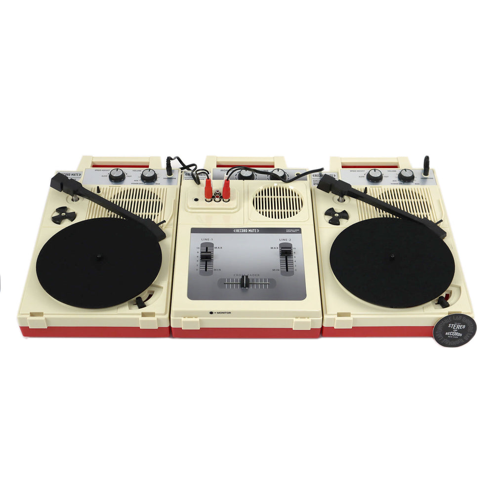Stokyo: Complete Portable DJ Set (2x RM-1 Turntables, 1x RMX Stokyo: Complete Portable DJ Set (2x RM-1 Turntables, 1x RMX