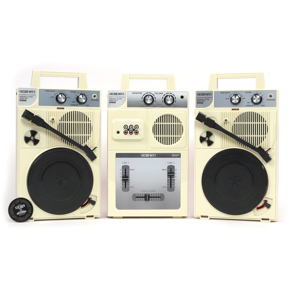 Stokyo: Complete Portable DJ Set (2x RM-1 Turntables, 1x RMX-1 Mixer)