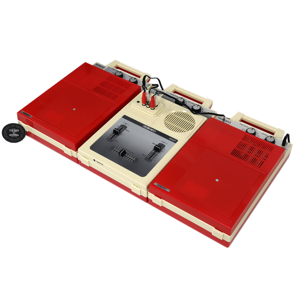 Stokyo: Complete Portable DJ Set (2x RM-1 Turntables, 1x RMX Stokyo: Complete Portable DJ Set (2x RM-1 Turntables, 1x RMX