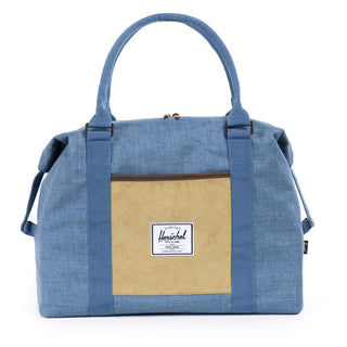 Herschel Supply Co.: Strand Duffle Bag - Navy / Straw Crosshatch front