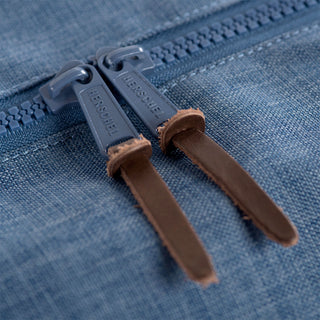 Herschel Supply Co.: Strand Duffle Bag - Navy / Straw Crosshatch detail