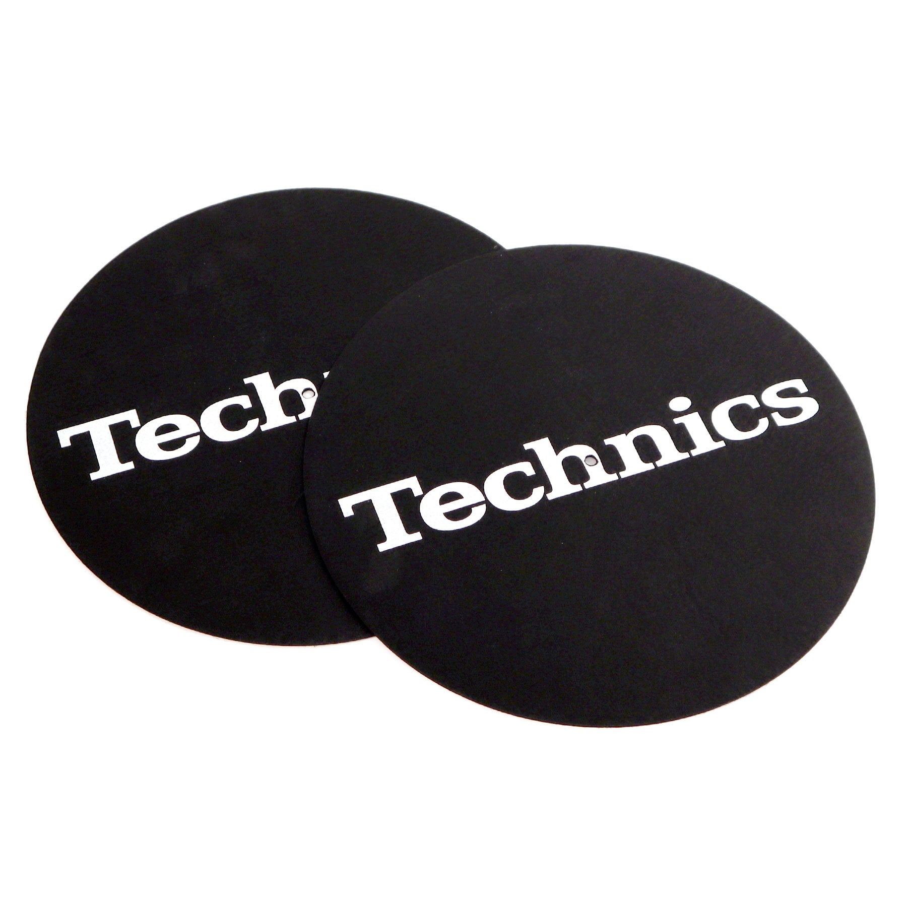 Technics Official Classic Slipmats Black/White / Pair —