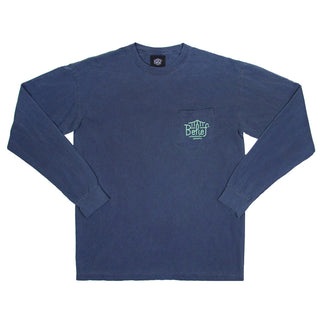 Belief: Triboro Longsleeve Pocket Shirt - Denim