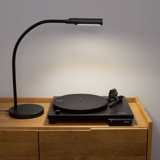 Reliable Corp.: UberLight Flex Turntable Lamp - Tabletop Model - Black