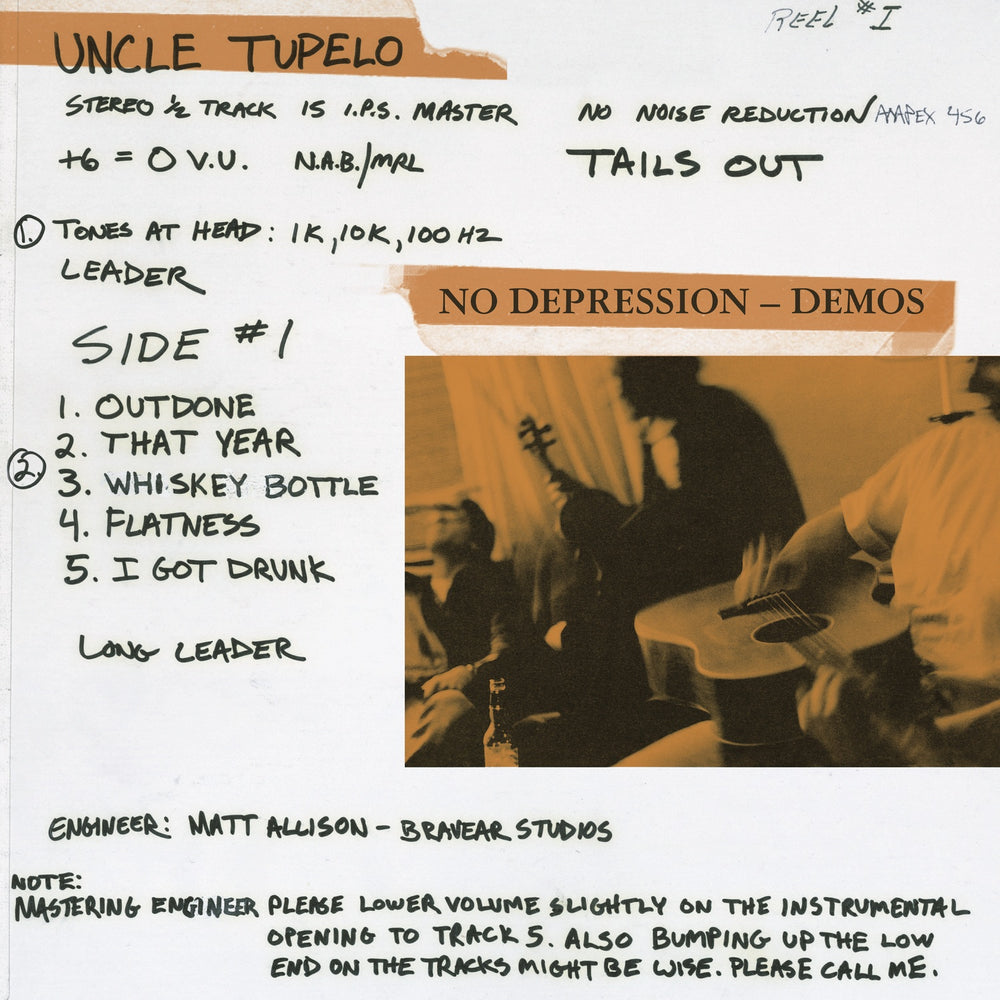 Uncle Tupelo: No Depression - Rarities Vinyl LP (Record Store Day)