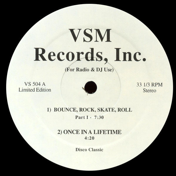 Vaughan Mason: Bounce, Rock, Skate, Roll 12"