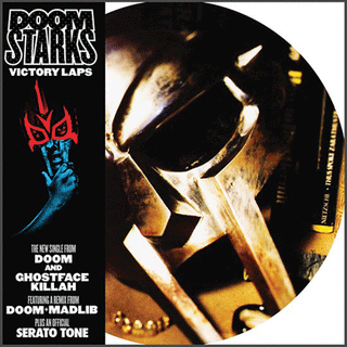 Doomstarks (MF Doom * Ghostface Killah): Victory Laps (Serato Control Vinyl, Picture Disc) 12"