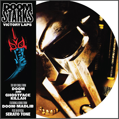 Doomstarks (MF Doom * Ghostface Killah): Victory Laps (Serato Control Vinyl, Picture Disc) 12"