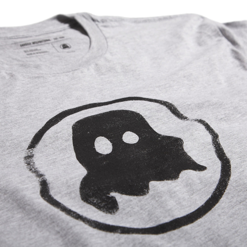 Ghostly International: Wobble Logo Shirt - Grey