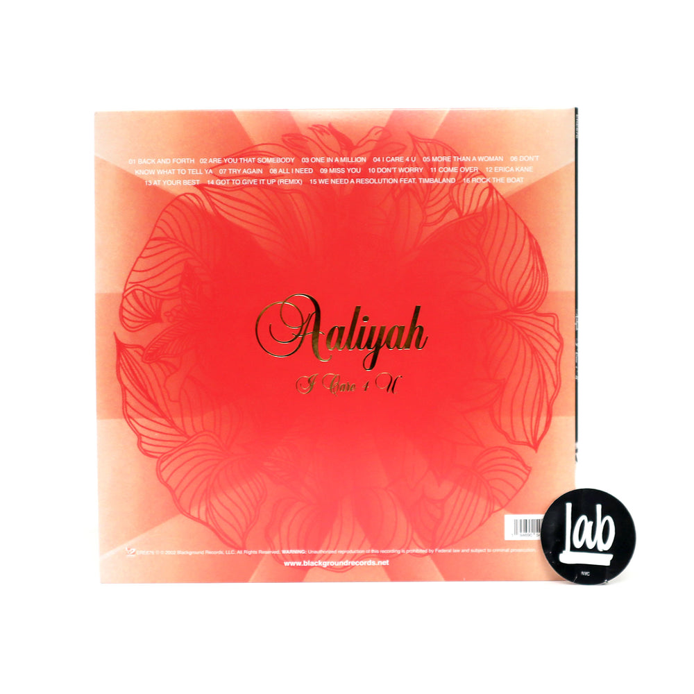 Aaliyah: I Care 4 U Vinyl 2LP