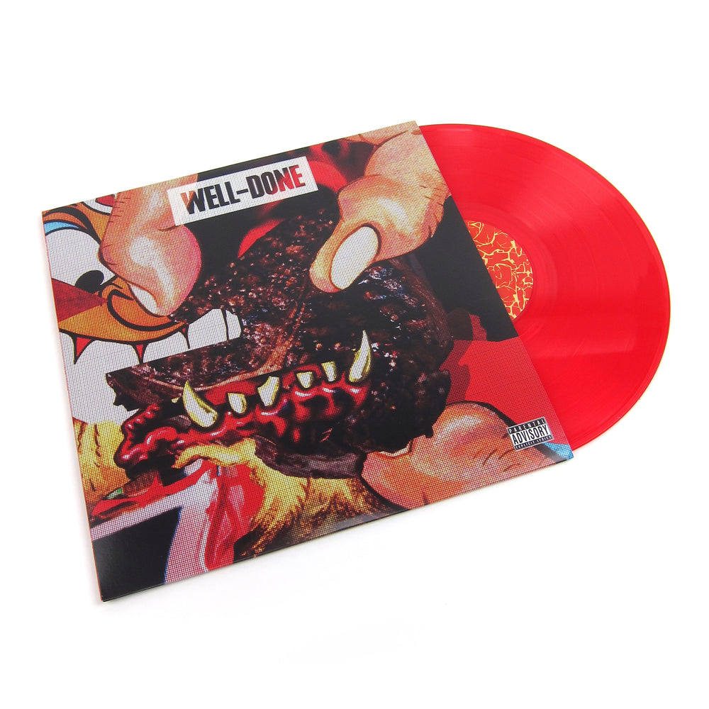 Action Bronson & Statik Selektah: Well Done (Red Colored Vinyl) Vinyl 2LP