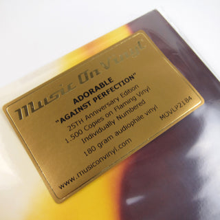 Adorable: Against Perfection (Music On Vinyl 180g, Colored Vinyl) Vinyl LP