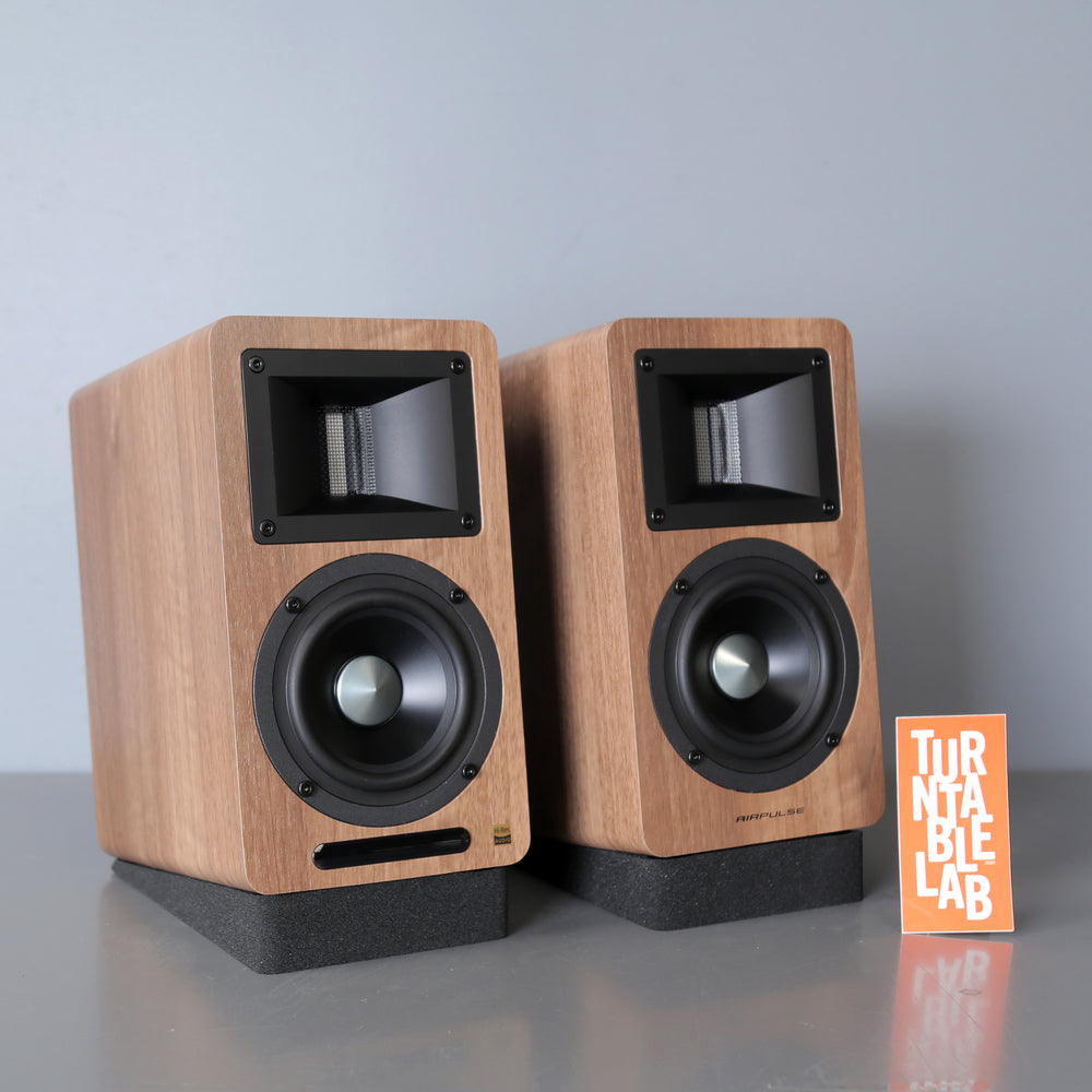 Edifier: Airpulse A80 Powered Speakers w/ Bluetooth - Wood Brown
