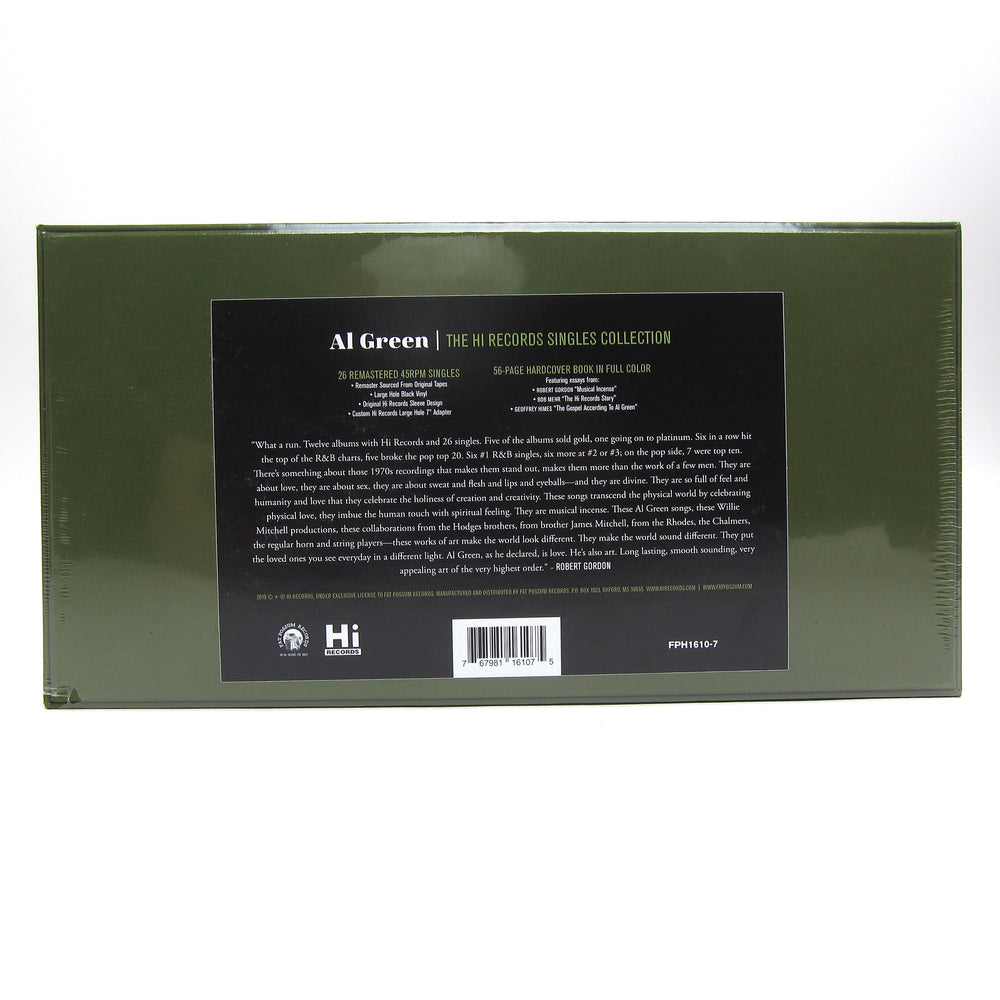 Al Green: The Hi Records Singles Vinyl 7" Boxset (Record Store Day)