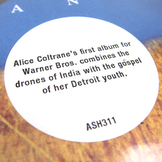 Alice Coltrane: Eternity Vinyl LP