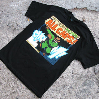 Stones Throw: Madvillain All Caps Shirt - Black