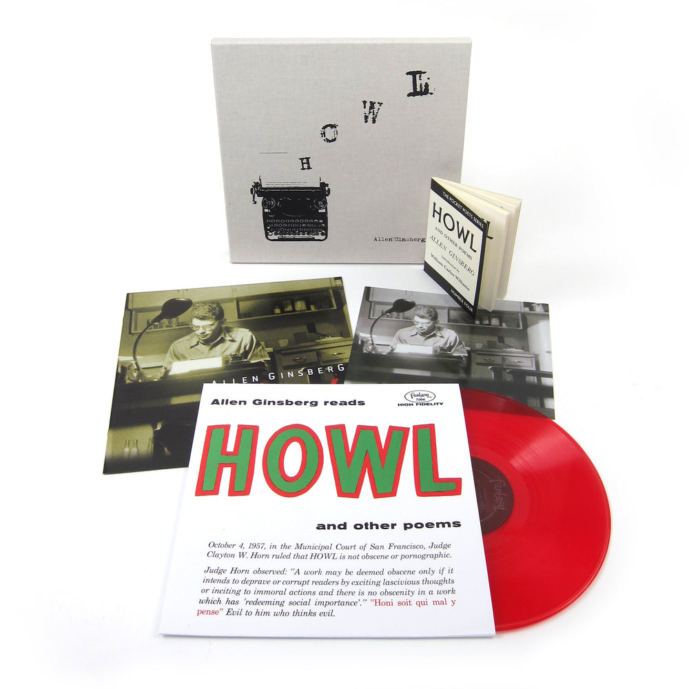 Allen Ginsberg: Howl (180g, Colored Vinyl) Vinyl LP Boxset
