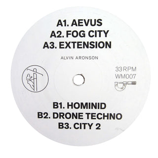 Alvin Aronson: City EP Vinyl 12"