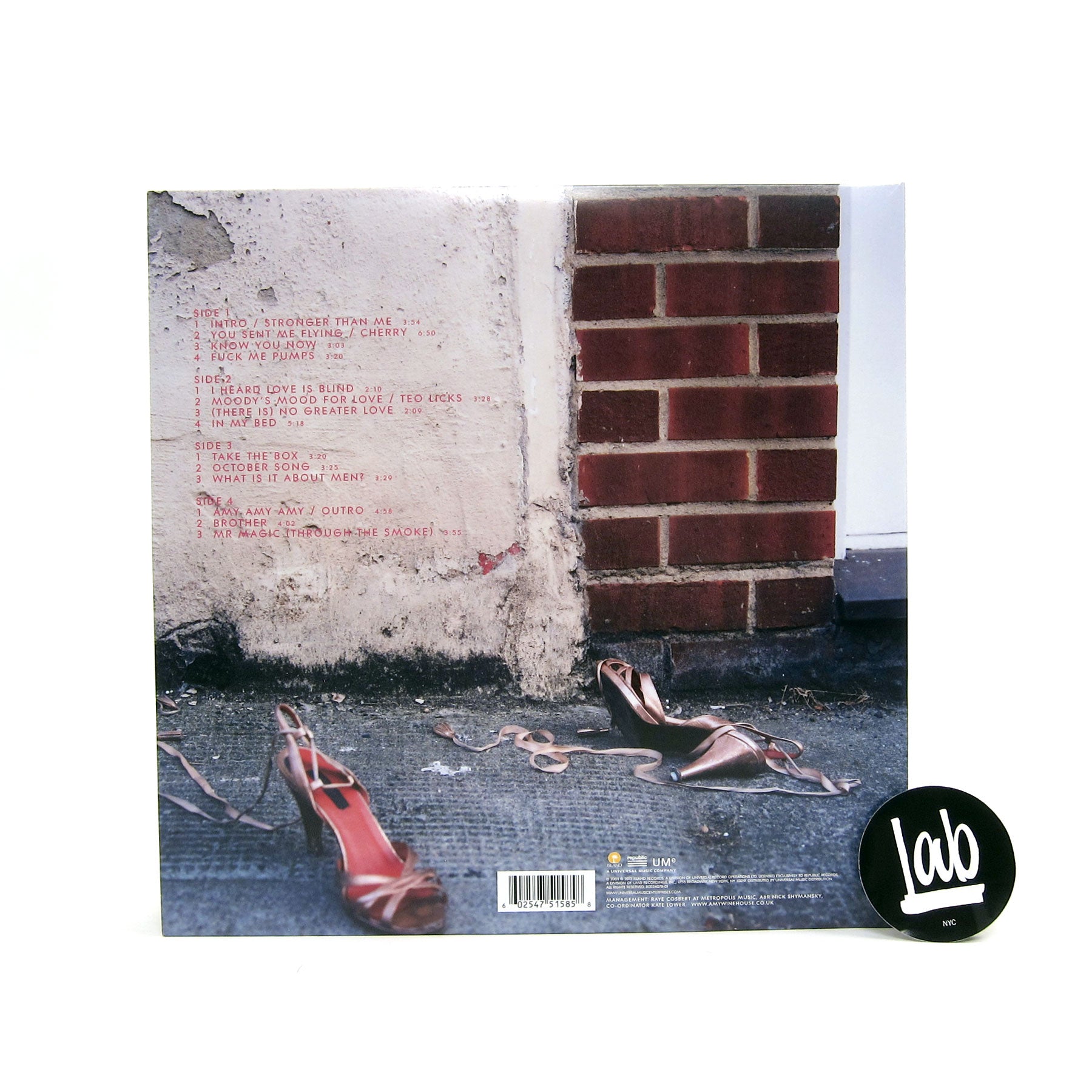 Amy Winehouse: Frank (Colored Vinyl) Vinyl 2LP – TurntableLab.com