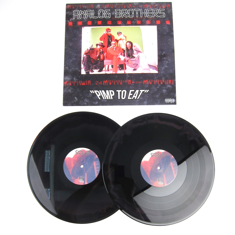 Analog Brothers: Pimp To Eat (Kool Keith & Ice-T, Colored Vinyl) Vinyl 2LP