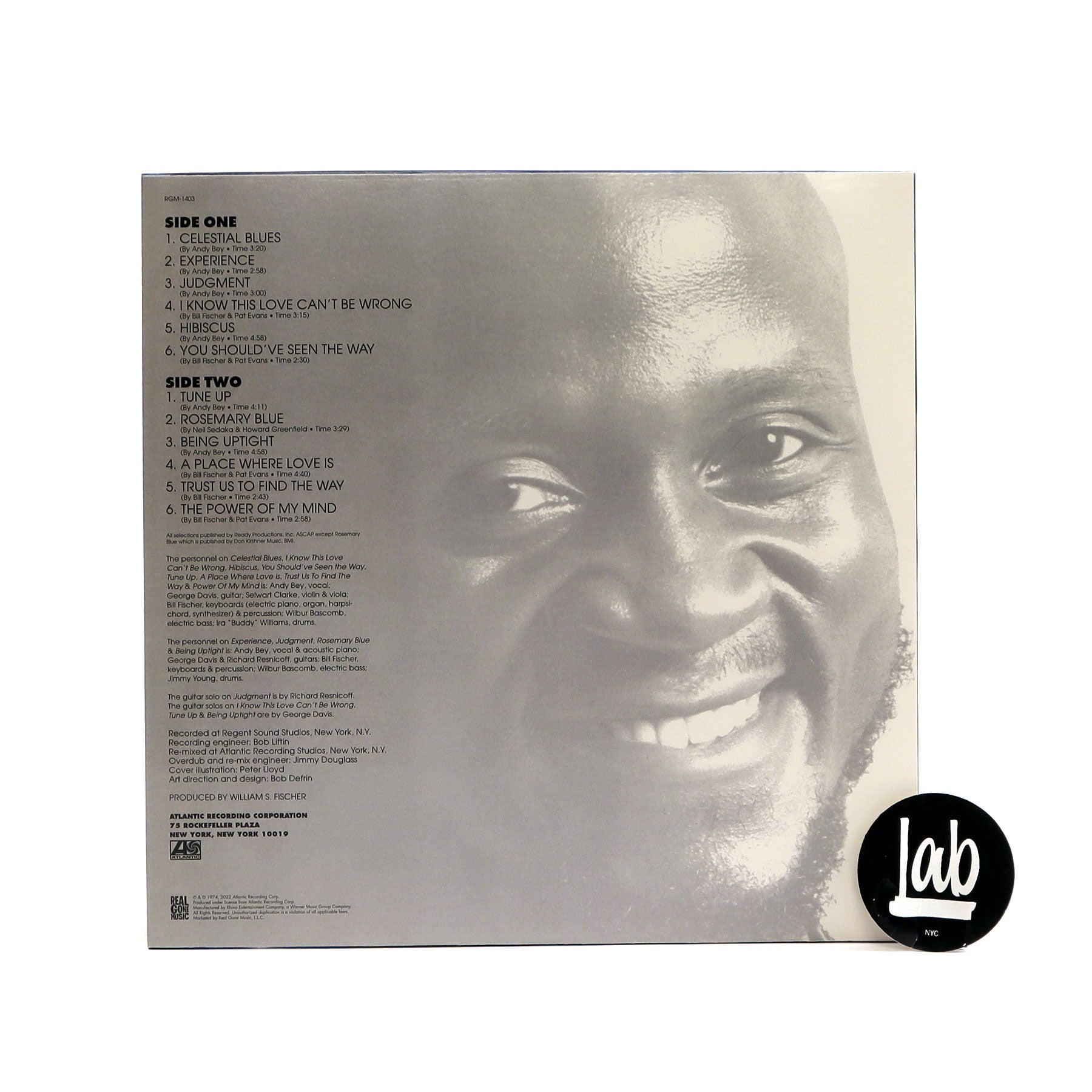 Andy Bey: Experience And Judgment (Colored Vinyl) Vinyl LP 
