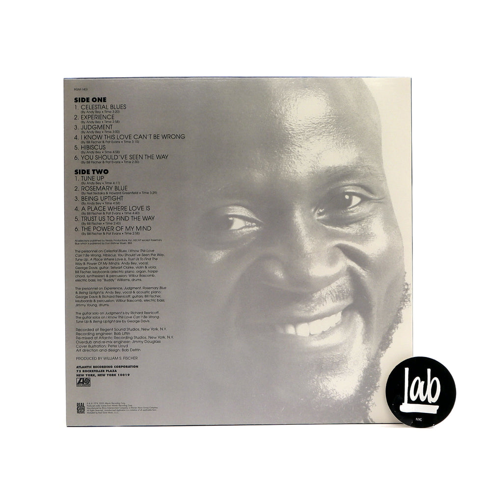 Andy Bey: Experience And Judgment (Colored Vinyl) Vinyl LP