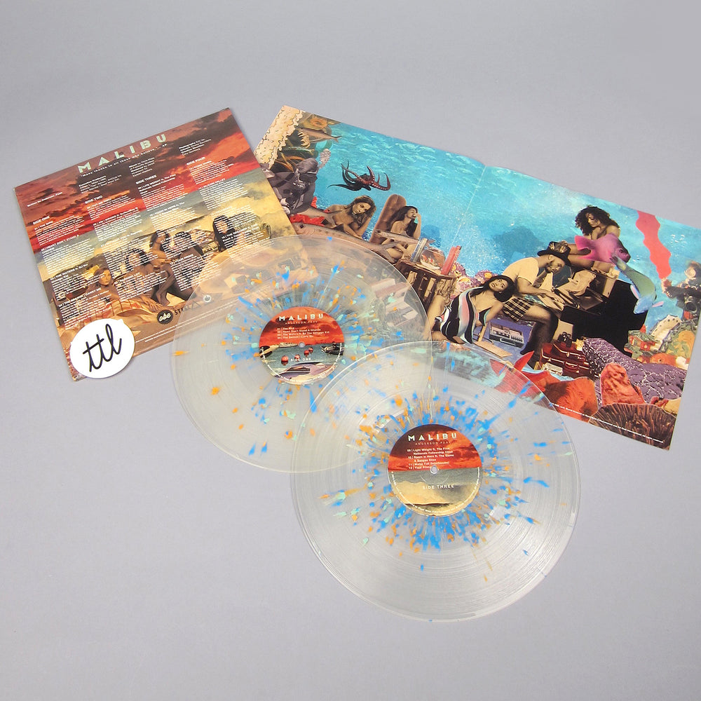Anderson .Paak: Malibu (Clear Splatter Colored Vinyl) Vinyl 2LP - Turntable Lab Exclusive