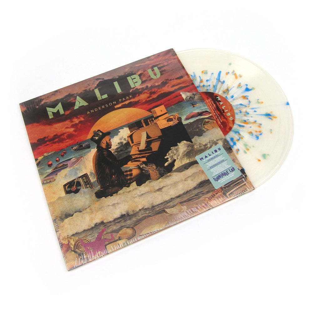 Anderson .Paak: Malibu (Clear Splatter Colored Vinyl) Vinyl 2LP - Turntable Lab Exclusive