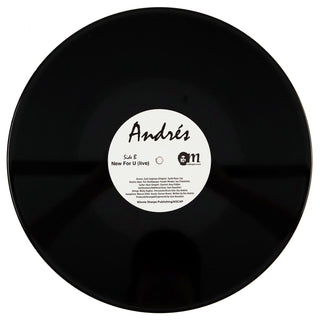 Andrés: Praises / New For U (Live) Vinyl 12"