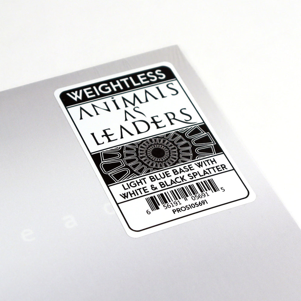 Animals As Leaders: Weightless (Black+Blue Splatter Colored Vinyl) Vinyl LP