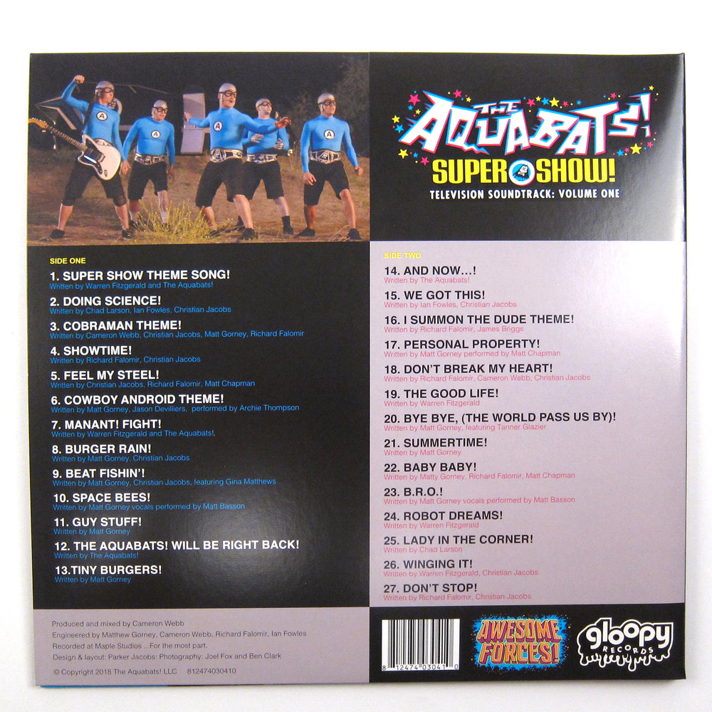 Aquabats: Supershow Soundtrack Vol.1 (Silver Colored Vinyl) Vinyl LP