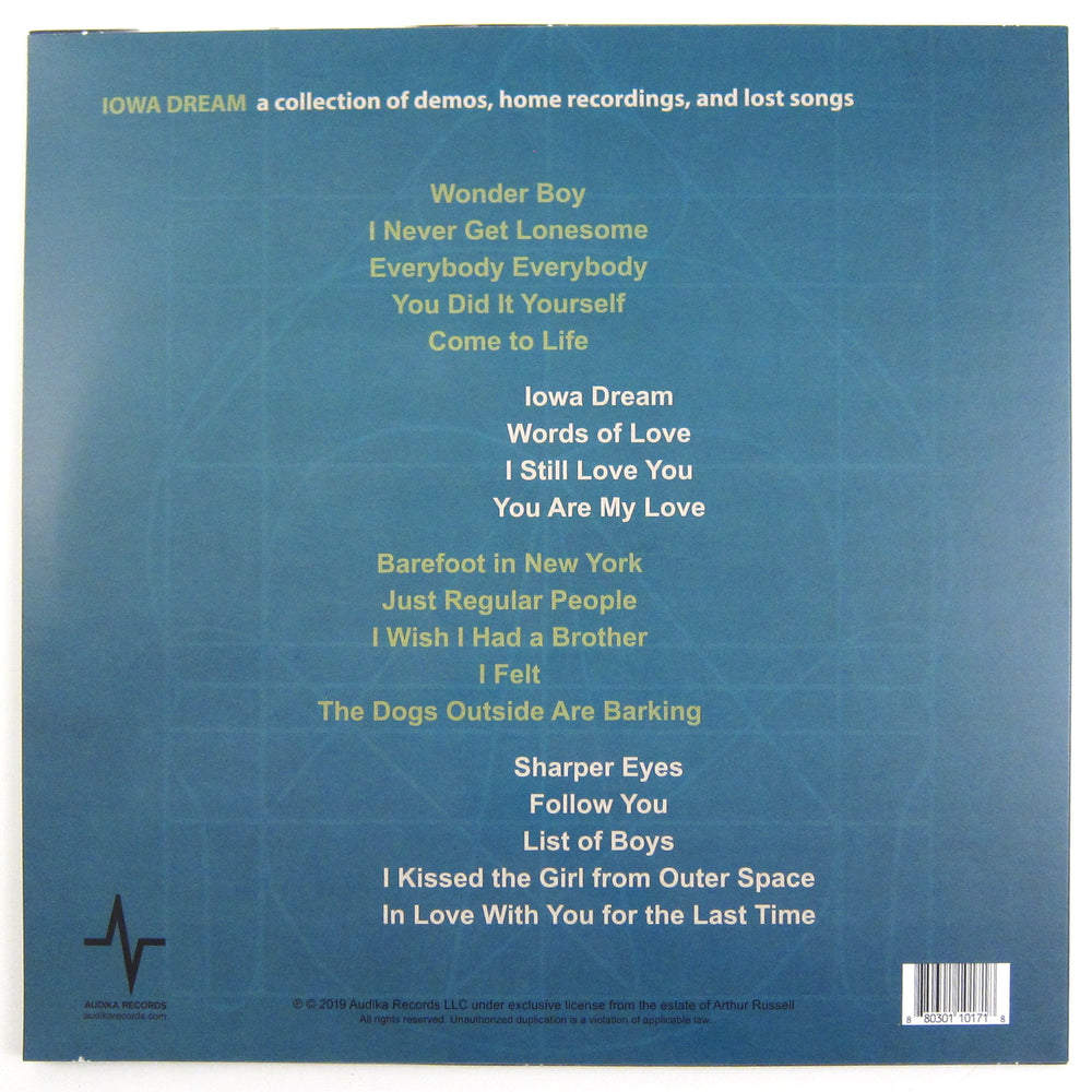 Arthur Russell: Iowa Dream Vinyl 2LP