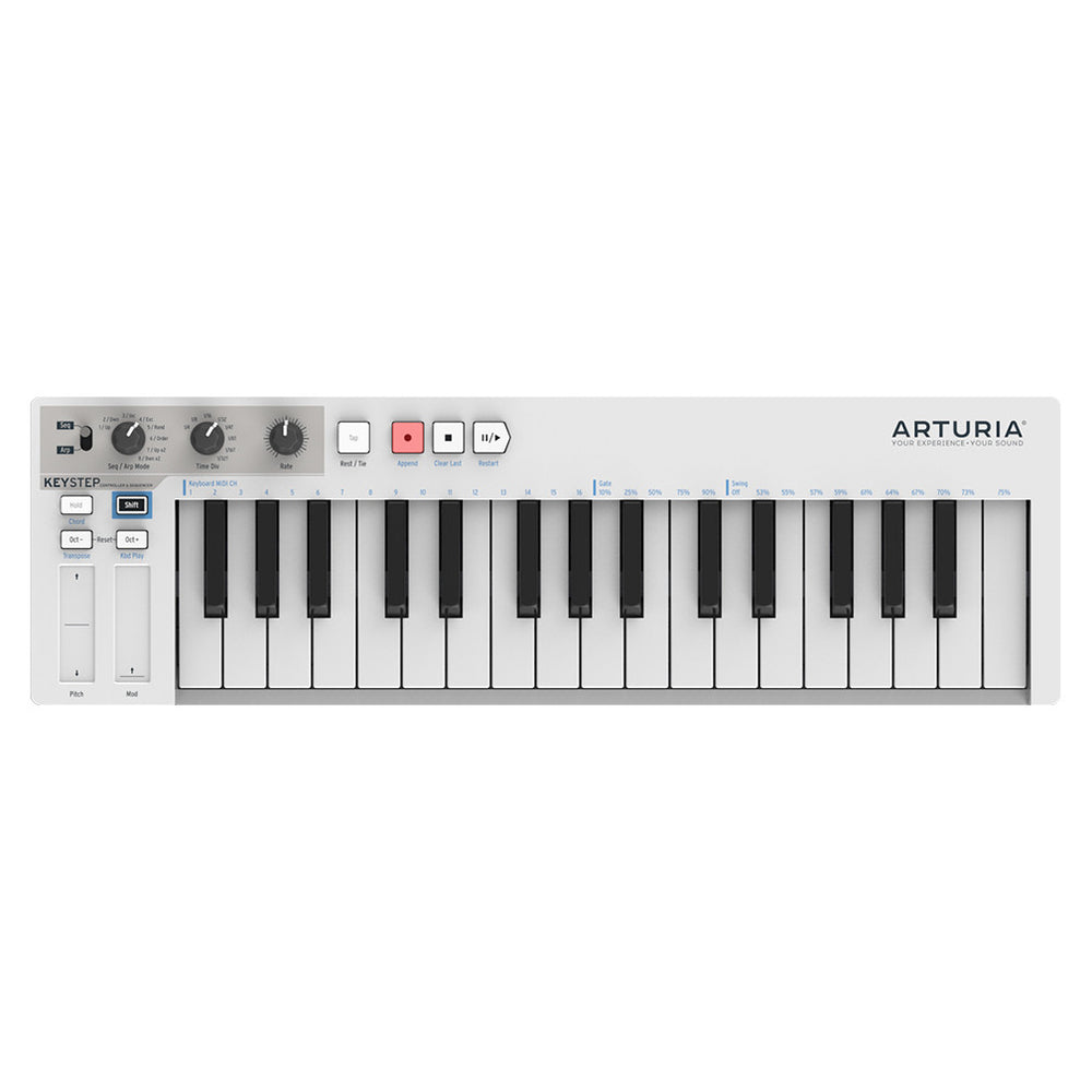 Arturia: KeyStep Portable Keyboard + Step Sequencer