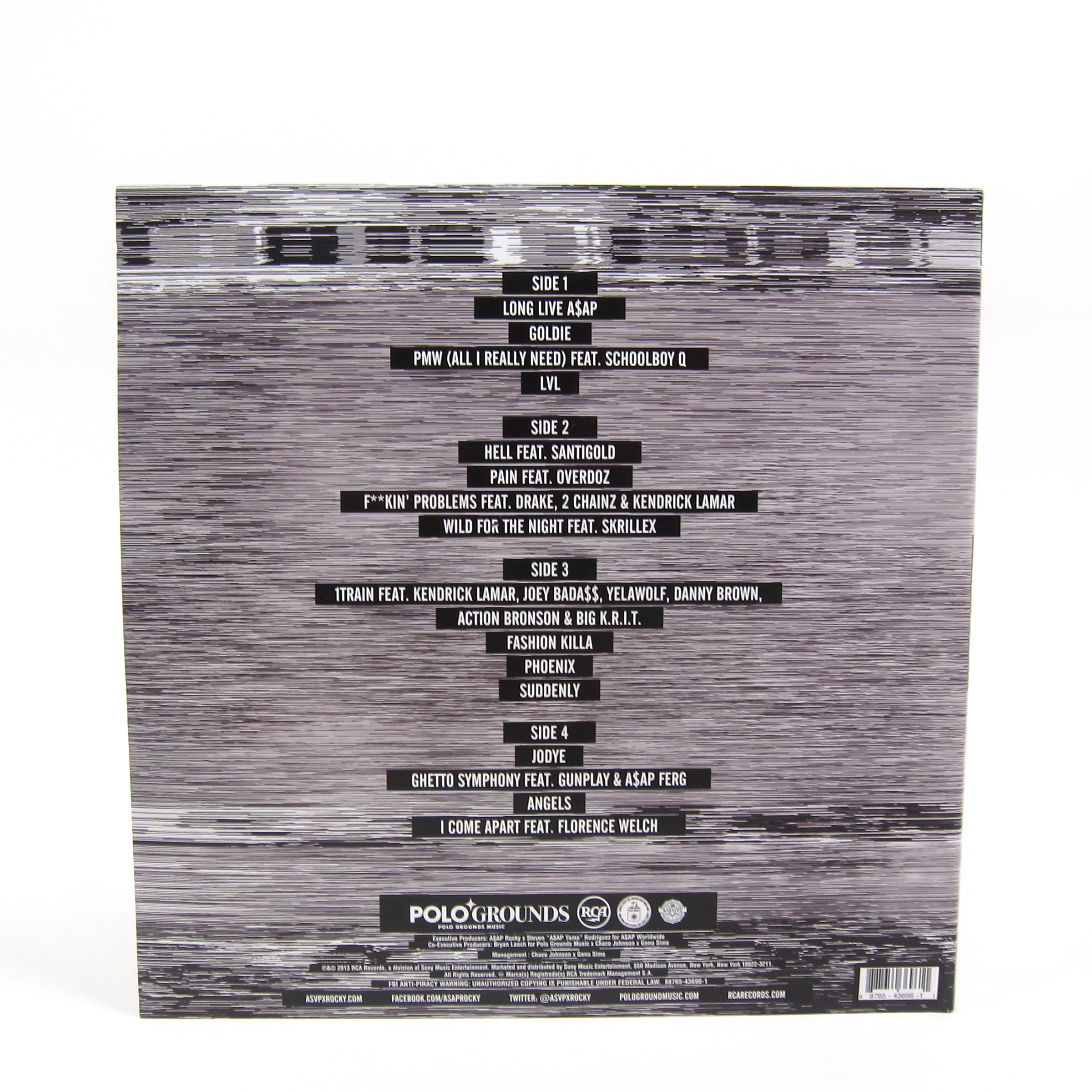 A$AP Rocky: LONG.LIVE.A$AP - Deluxe Version (Colored Vinyl