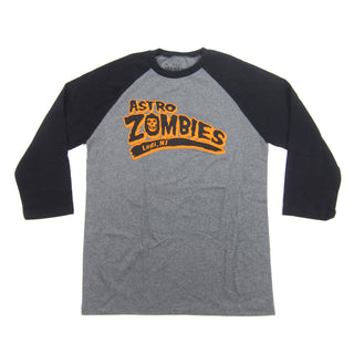 Misfits: Astro Zombies Baseball Jersey - Heather / Black