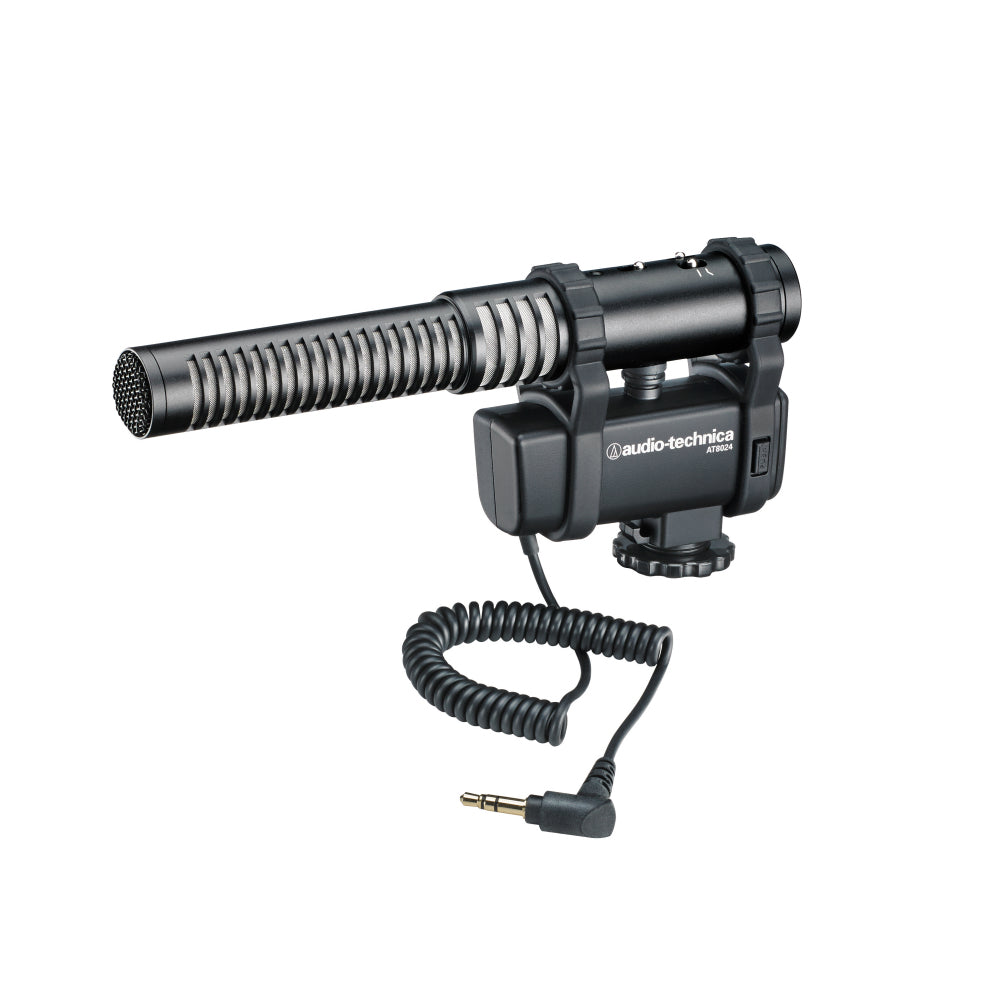 Audio-Technica Pro: AT8024 Stereo / Mono Camera-Mount Microphone